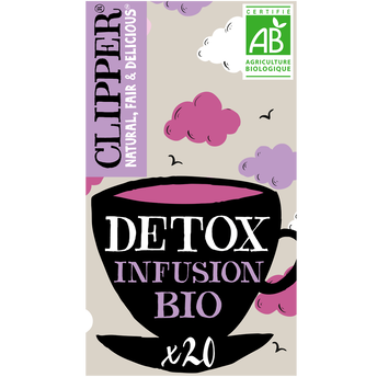 Image de Infusion Bio Détox CLIPPER - 20 sachets
