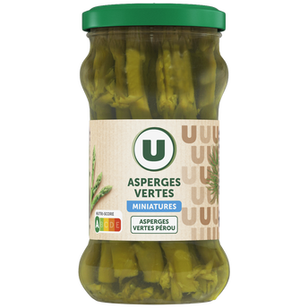 Image de U
Asperges vertes miniatures - Bocal