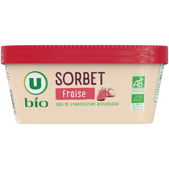 Image de U BIO
Bac Sorbet plein fruit fraise