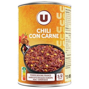 Image de U
Chili con carne boîte 1/2