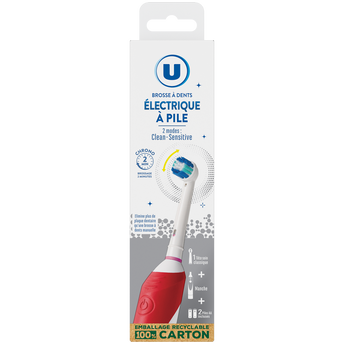Image de U
Brosse à dents à