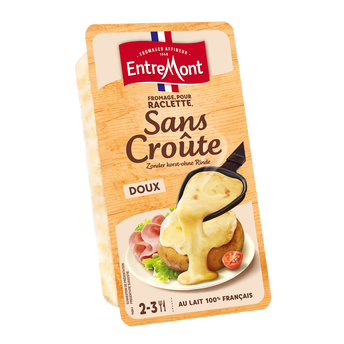 Image de Fromage à raclette nature sans croûte ENTREMONT - Barquette de