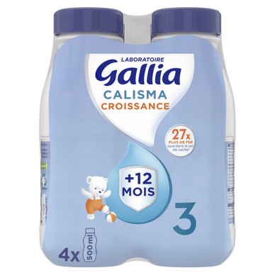 Gallia Calisma Croissance 3ème Âge +12 Mois 800 g
