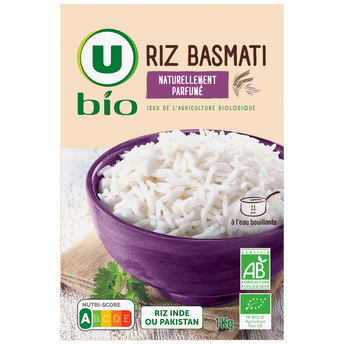 Image de U BIO
Riz basmati