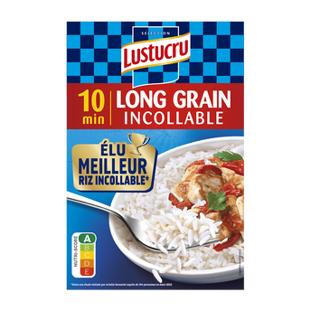 Image de Riz 10mn étuvé cuisson rapide LUSTUCRU étui