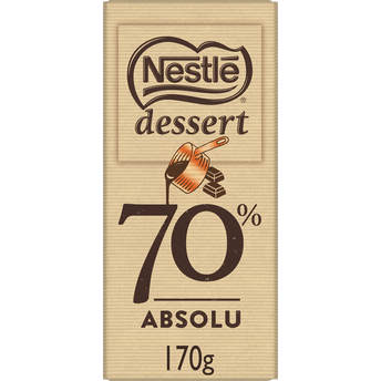 Image de Chocolat noir absolu pâtissier NESTLE DESSERT - Tablette