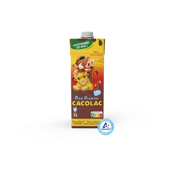 Image de Boisson lactée au chocolat -30% de sucre et réduit en lactose  Mon 1erCACOLAC