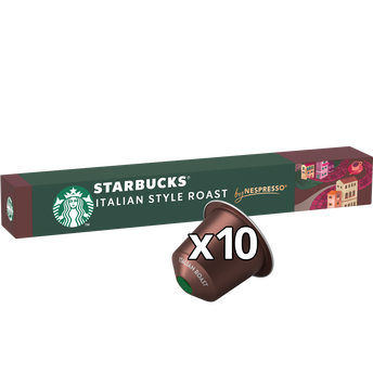 Image de Café capsules STARBUCKS ITALIAN ROAST N°11 - compatible Nespresso