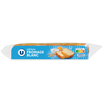 Image de U
Barre pâtissière au fromage blanc