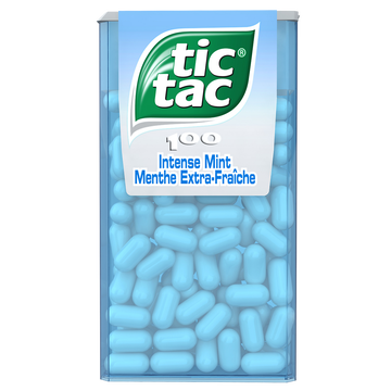 Tic Tac Tic-tac À La Menthe Extra Fraîche, 49g