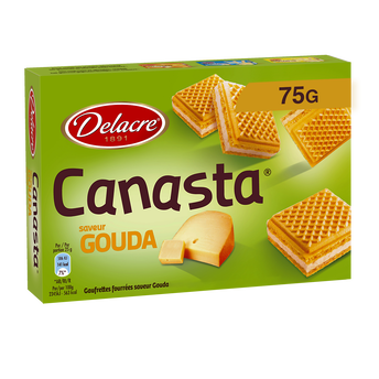 Image de Canasta apéritif au gouda DELACRE, boîte de