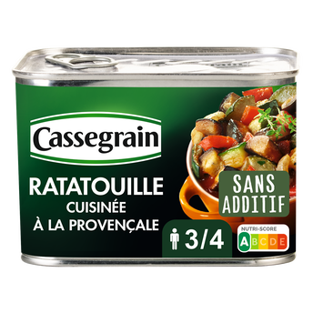 Image de Ratatouille cuisinée à la Provençale CASSEGRAIN - Boîte