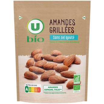 Image de U BIO
Amandes grillées paquet de