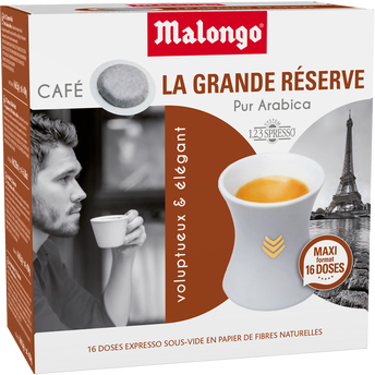 Image de Café dosettes MALONGO LA GRANDE RESERVE