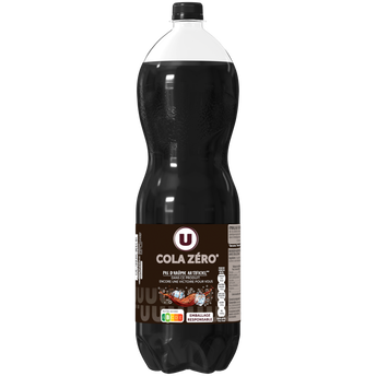 Image de U
Boisson Soda zéro sans sucre, bouteille