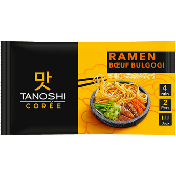 Image de Ramen bulgogi TANOSHI sachet