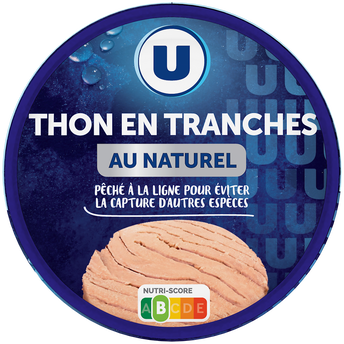 Image de U
Thon en tranche naturel pêché ligne