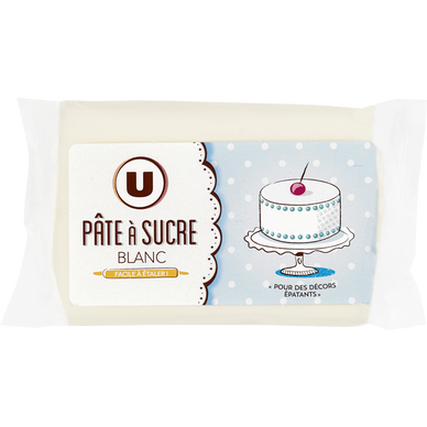Kit de pâte à sucre France - bleu-blanc-rouge - 450 g