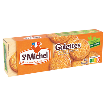 Image de Biscuits Galettes pur beurre SAINT MICHEL - 4 sachets