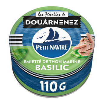 Image de Émietté de Thon Le Mariné Basilic PETIT NAVIRE