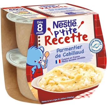 Image de Plats complets P'TITE RECETTE Parmentier de cabillaud