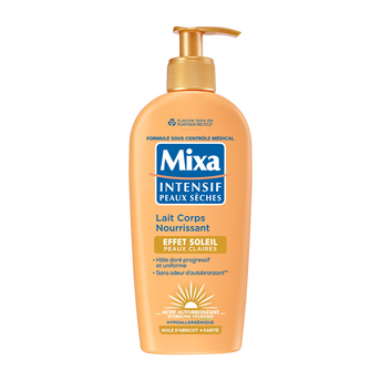 Image de Lait int.px seches effet soleil peaux claires MIXA 250