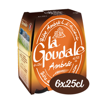 Image de Bière ambrée LA GOUDALE, 7,2°