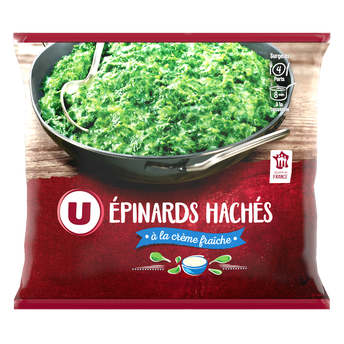 Image de U
Epinards hâchés à la crème fraîche