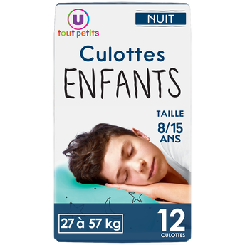 Image de U TOUT PETITS
Culottes énurésie 8-15 ans