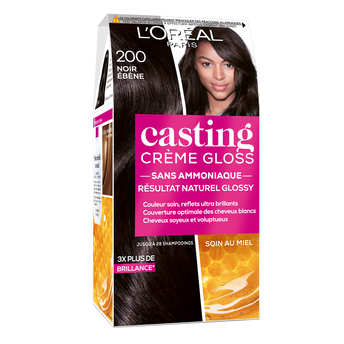 Image de Coloration Crème Gloss CASTING noir ébène