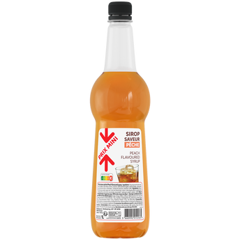 Image de Sirop saveur pêche PRIX MINI - Bouteille Pet 1