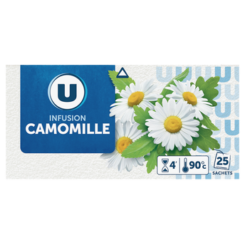 Image de U
Infusion camomille U - 25 sachets