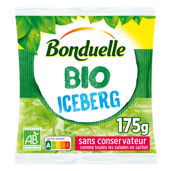 Image de Laitue iceberg, BIO, BONDUELLE, sachet
