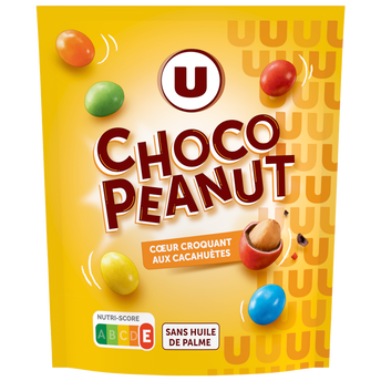 Image de U
Confiserie chocolat Choco peanuts, pochon