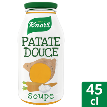 Image de Soupe de patate douce carotte et fromage frais KNORR