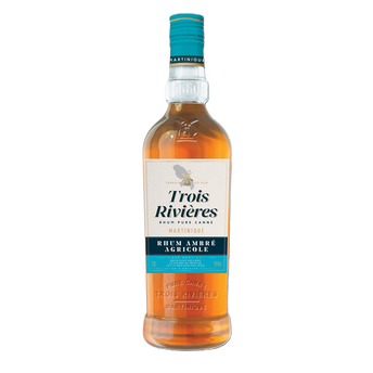 Image de Rhum agricole ambré TROIS RIVIERES, 40°, bouteille de