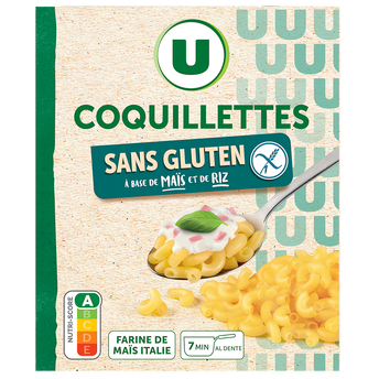 Image de U SANS GLUTEN
Coquillettes sans gluten