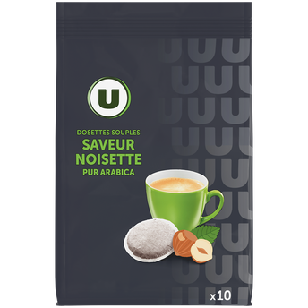Image de U
Café dosettes SENSEO NOISETTE