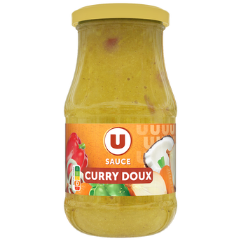 Image de U
Sauce curry doux  bocal de