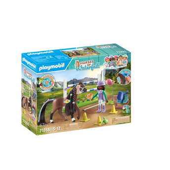Image de PLAYMOBIL-Zoe/Blaze A/Parcours Obstacle-71355-Dès 4