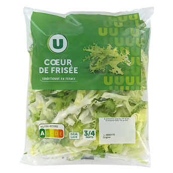 Image de U
100% coeur de frisée blanc,  sachet