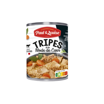Image de Tripe à la mode de Caen traditionnelle PAUL ET LOUISE