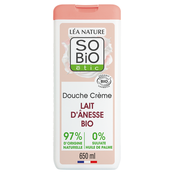 Image de Gel douche au lait d'ânesse SO BIO Etic