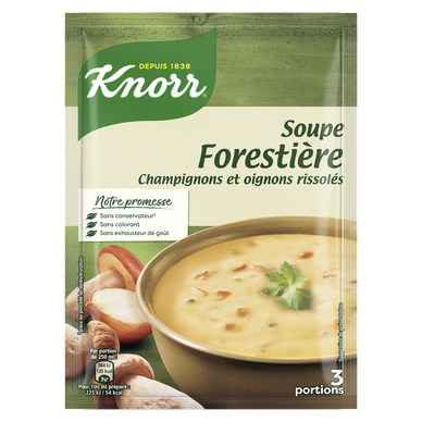 Promo Knorr soupe deshydratee chez Super U