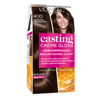 Image de Coloration permanente ton sur ton CASTING Crème Gloss châtain