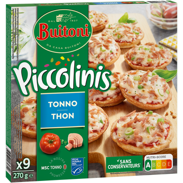 Buitoni Piccolinis Thon Buitoni, X9, 270g