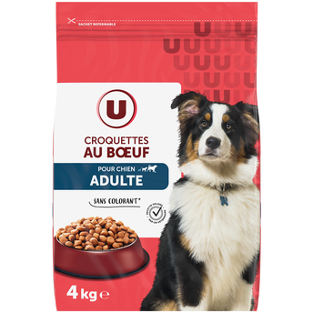 Image de U
Croquettes au boeuf pour chien