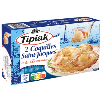 Image de Coquilles St Jacques à la Bretonne TIPIAK