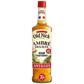 Image de Rhum OLD NICK ambrée des iles 40°