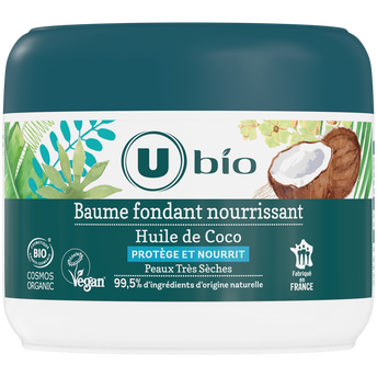 Image de U BIO
Baume fondant nourrissant au coco